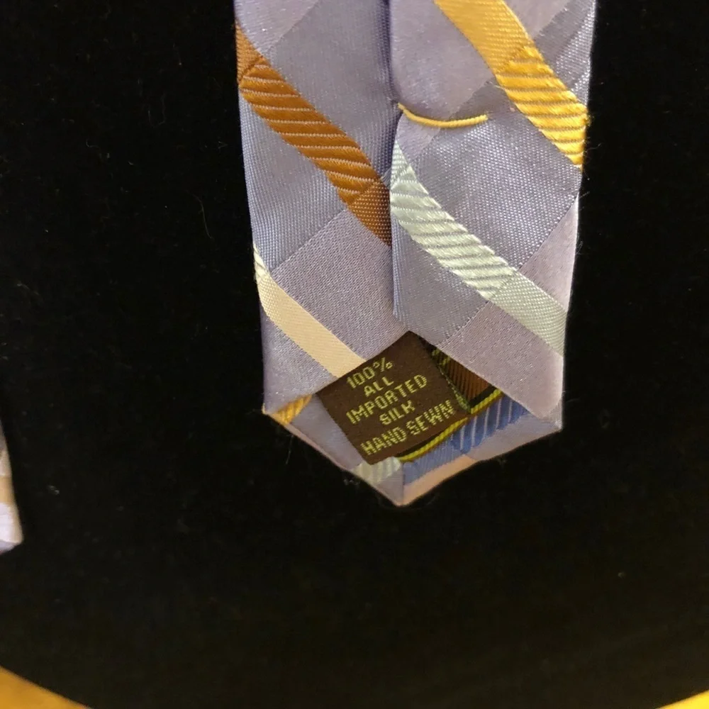 BCBG Attitude Blue Stripe Necktie